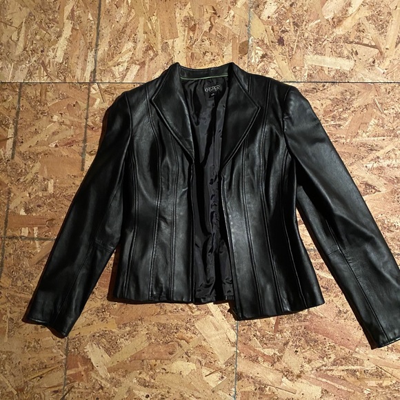 Kasper Leather Jacket - Picture 1 of 4